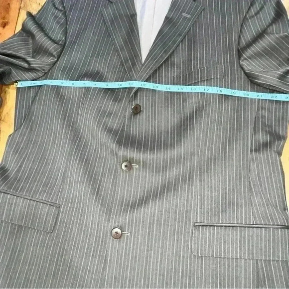 HUGO BOSS SCORSESE/MOVIE 100%SCHURWOLLE VIRGIN WOOL SUIT JACKET BLAZER - Picture 11 of 16